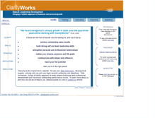 Tablet Screenshot of clarity-works.com